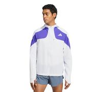 adidas adizero Veste running Hommes - blanc, bleu, Taille XL