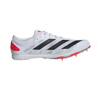adidas Adizero XCS Spikes Unisex - blanc, noir, Taille 44 2/3