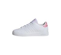 adidas Advantage Base 2.0 Shoes Junior, Chaussures Basses Non liées au Football, FTWR White/Bliss Pink/Core Black,