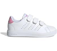 Adidas Advantage Base 2.0 Shoes Kids Blanc/Rose C10 (28) Female