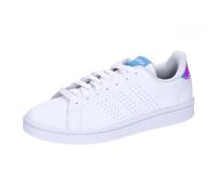 adidas Femme Advantage Basket, Blanc/Bleu (Cloud White Cloud White Blue Burst), 39 1/3 EU