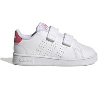 Adidas Advantage Infant Girls Trainers Blanc / Rose C4 (20) Female
