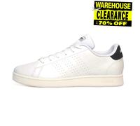 Adidas Advantage Junior Enfants Baskets Décontractées Rétro Mode Blanches