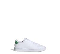 adidas Advantage K, Chaussure de Tennis Mixte, Blanc/Rose, 38 2/3 EU