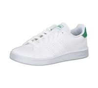 adidas Advantage K, Chaussure de Tennis Mixte, Blanc/Rose, 38 EU