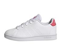 adidas Advantage Lifestyle Court Lace Shoes Chaussures de Tennis, Cloud White/Real Pink/Core Black, Numeric_38 EU