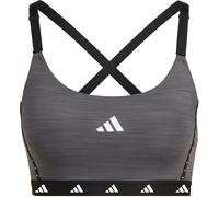 Adidas Aeroimpact Training Light-Support Techfit Bra Gris foncé/Noir 2XS D-DD Female