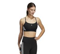 ADIDAS PERFORMANCE Soutien-gorge de sport 'AERCT LS 3S BRA' noir / blanc, Taille M