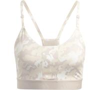 Adidas Aeroreact Training Light-Support Techfit Sports Bra Womens Blanc cassé/Sable XS A-C Female