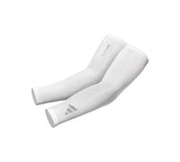Adidas Manches de sport Aeroready – Compression, Blanc – Small-Medium (Lot de 2) Mixte