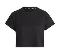 adidas Aeroready Train Essentials 3 Bar Logo Crop Tee T-Shirt à Manches Courtes Femme (Lot de 1)