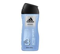 Adidas After sport 3-en-1 Gel douche pour homme, 250ml