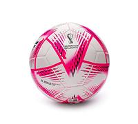 adidas Al Rihla Club Football, White/Team Shock Pink/Black, 38