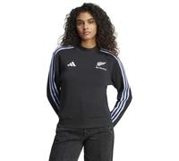 Adidas All Blacks Rugby Long Sleeve Sweatshirt 2024 Womens Tout en noir 12 (M) Female