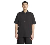adidas All SZN Waffle Knit Half-Zip Short Sleeve Polo XL
