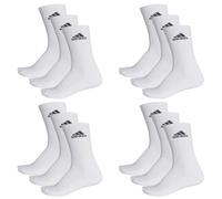 Adidas Amorti Ras Du Cou Chaussettes de Tennis Sport Femme Homme Unisex 12 Paire