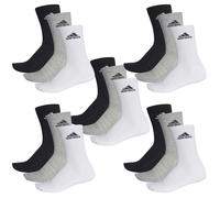 Adidas Amorti Ras Du Cou Chaussettes de Tennis Sport Femme Homme Unisex 15 Paire