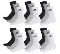 Adidas Amorti Ras Du Cou Chaussettes de Tennis Sport Femme Homme Unisex 18 Paire