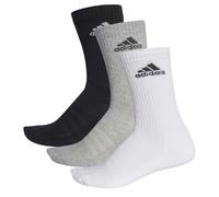 Adidas Amorti Ras Du Cou Chaussettes de Tennis Sport Femme Homme Unisexe 3 Paire