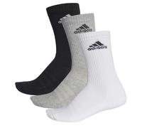 Adidas Amorti Ras Du Cou Chaussettes de Tennis Sport Femme Homme Unisexe 3 Paire