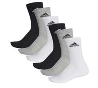 Adidas Amorti Ras Du Cou Chaussettes de Tennis Sport Femme Homme Unisexe 6 Paire