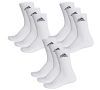 Adidas Amorti Ras Du Cou Chaussettes de Tennis Sport Femme Homme Unisexe 9 Paire