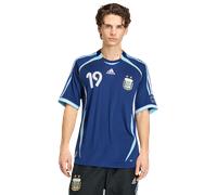 ADIDAS PERFORMANCE T-Shirt fonctionnel 'Argentina Away 2006 Messi' bleu clair / bleu foncé / blanc, Taille XS