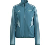 Adidas Arsenal European Anthem Jacket Womens Rich Green 14 (L) Female