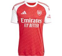 Adidas Arsenal Home Shirt 2025 2026 Adults Rouge/Blanc XS Male