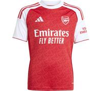 Adidas Arsenal 25/26 Home Junior Short Sleeve T-shirt Rouge 7-8 Years Garçons,Filles