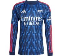 Adidas Arsenal Long Sleeve Away Shirt 2025 2026 Adults Bleu/Gris M Male