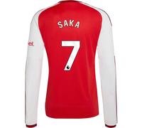 adidas Arsenal Maillot dom. ML Saka 7 Rouge/Blanc L
