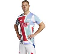 ADIDAS PERFORMANCE Maillot 'Arsenal 24/25 Pre-Match' bleu clair / violet / rouge / blanc, Taille L