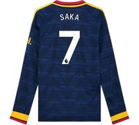 adidas Arsenal Uit Shirt Longsleeve Saka 7 Bleu Marine/Jaune/Rouge L