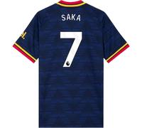 adidas Arsenal Uit Shirt Saka 7 Bleu Marine/Jaune/Rouge S