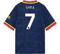 adidas Arsenal Uit Shirt Saka 7 Kids Bleu Marine/Jaune/Rouge 152
