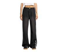 Adidas - Athletic Dept Denim Firebird Pants - Femme - Sport - Noir - Taille: 42 FR