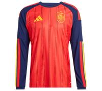 ADIDAS PERFORMANCE T-Shirt fonctionnel 'Spain 26 Home Authentic Long Sleeve' bleu foncé / jaune d'or / rouge foncé, Taille XS