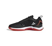 adidas Avacourt Clay, Sneakers Femme, Core Black/Taupe Met./Better Scarlet, 37 1/3 EU, Core Black Taupe Met Better Scarlet, 37 1/3 EU