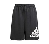 adidas B BL SHO Shorts (1/2) Boy's, Black/White, 152