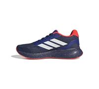 Adidas Baby-Boy's Run Falcon 5 Baskets, Bleu foncé/blanc/rouge solaire, 12.0 cm W