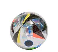 adidas Ballon de football EURO24 unisexe pour adulte, argenté métallisé/noir/bleu gloire, 5