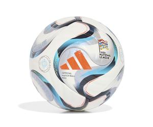 adidas Ballon Pro UEFA Ligue des Nations 2026/27 - Bleu Marine/Vert/Argenté Ball SZ. 5