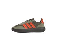 adidas BARREDA Decode Shoes Junior Chaussures, Olive strata/Impact Orange/Tent Green, 38 2/3 EU
