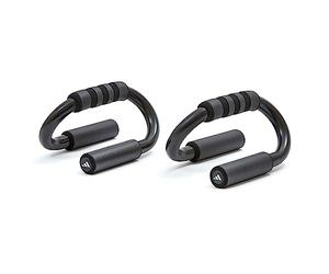 adidas Barres de push-up | Équipement robuste de musculation pour le haut du corps, supports confortables soulageant la pression sur les poignets.