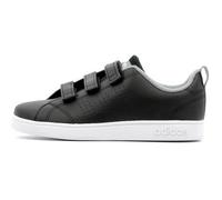 ADIDAS Baskets Advantage Clean - Enfant garçon - Noir et blanc 30,5