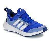 adidas Fortarun 2.0 Cloudfoam Elastic Lace Top Strap Shoes Chaussures de Course, Lucid Blue/Cloud White/Blue Fusion, 30 EU