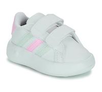 adidas Grand Court 2.0 Shoes Kids Mixte Enfant Basket, FTWR White Crystal Jade Clear Pink, 27 EU