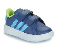 adidas Grand Court 2.0 Shoes Kids Mixte Enfant Basket, Dark Blue Blue Burst Lucid Lemon, 19 EU