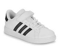 Adidas Chaussures Grand Court 2.0 à scratch blanc/noir pour enfant 33,5